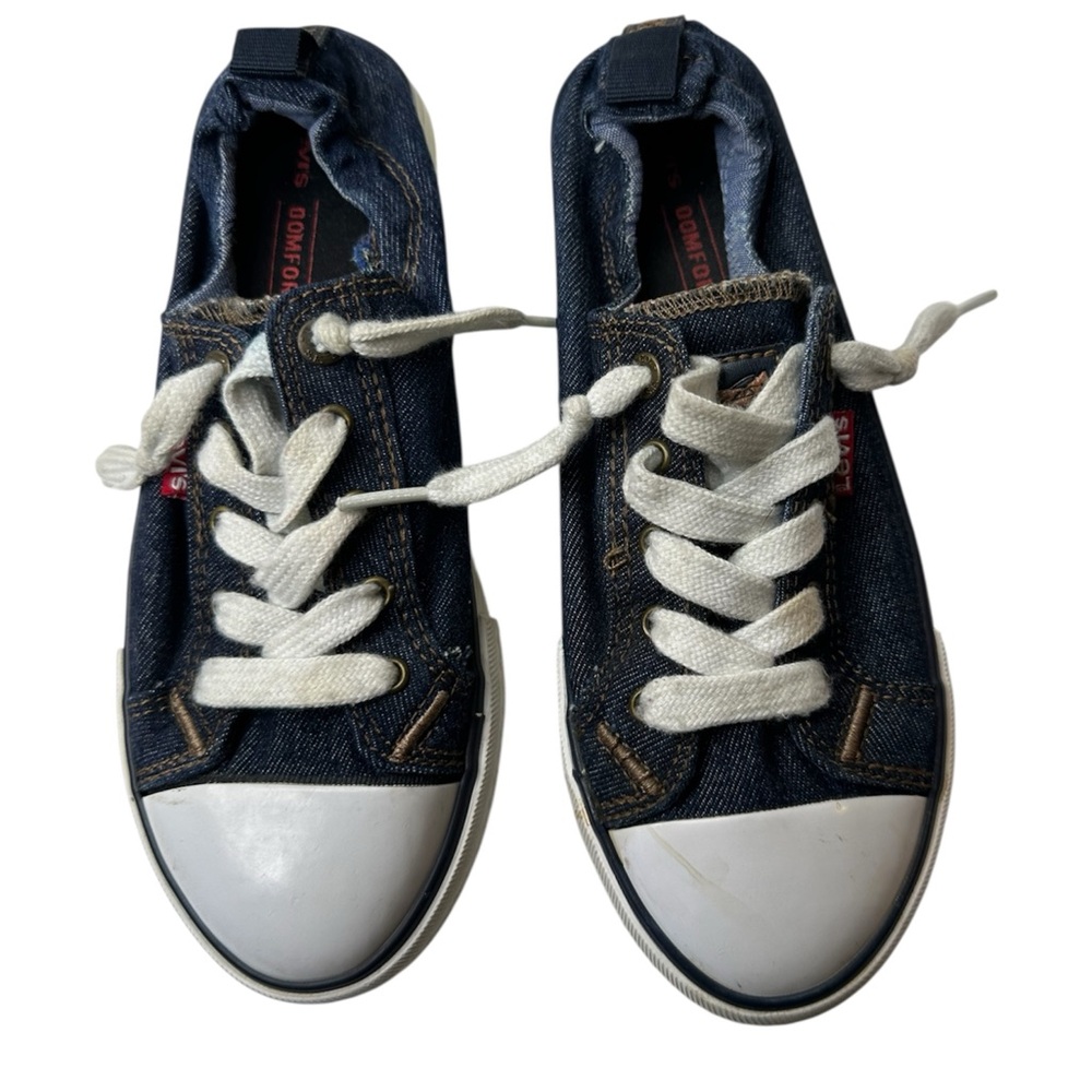 Levi's Kids Denim Sneakers - Blue and White